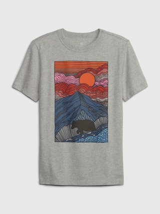 Kids 100% Organic Cotton Graphic T-Shirt | Gap (CA)