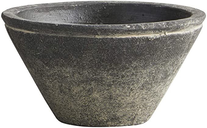47th & Main Cement Decorative Bowl Planter, 6.25" Diameter, Black | Amazon (US)