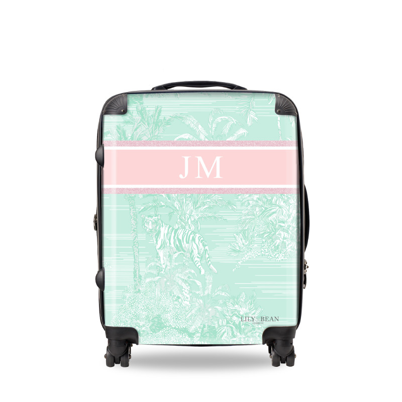 Isabella Pastel & Mint Hardshell Luggage | Lily and Bean