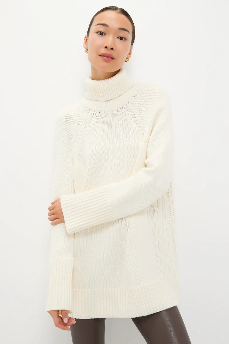 Black Louisa Turtleneck Sweater | Tuckernuck (US)