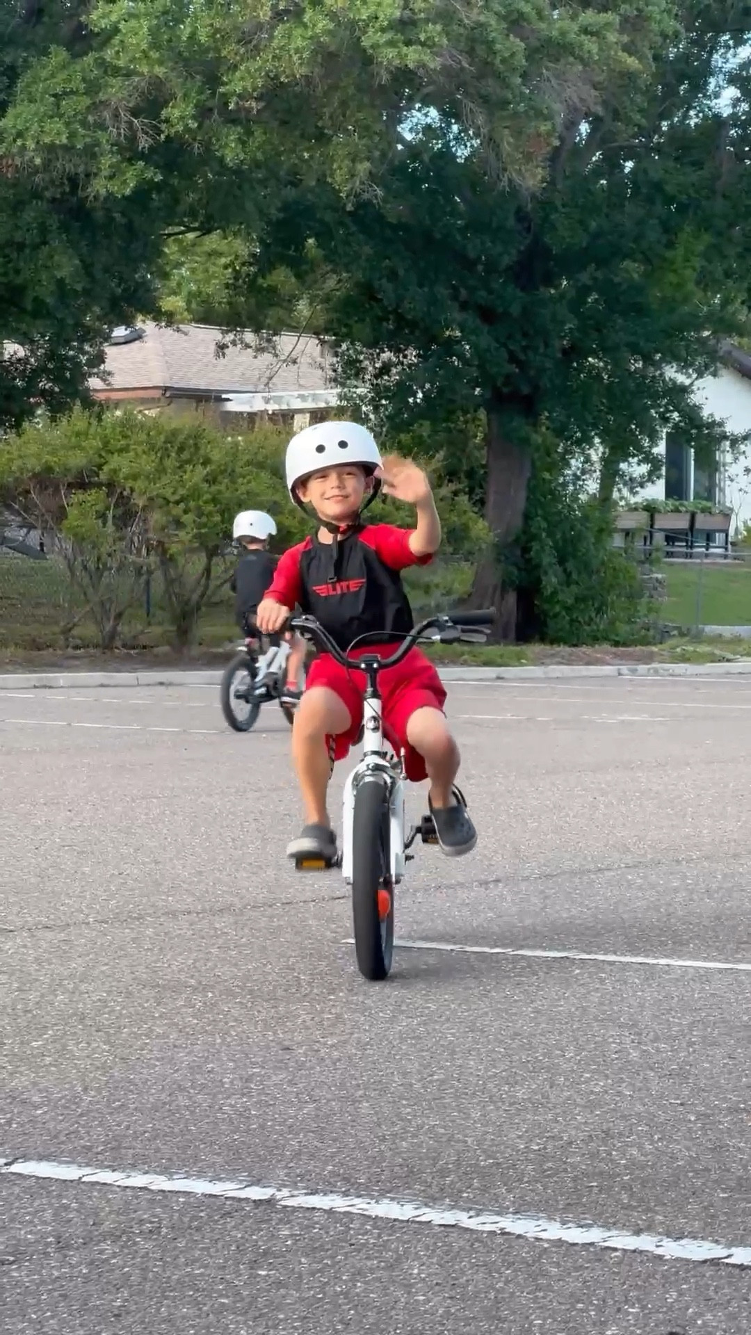 Big milestone over here 🥹🚲

Today both of my boys said goodbye to their training wheels—and hello to a whole new level of confidence. Watching them wobble, steady themselves, and then take off on their own was one of those moments I wish I could freeze forever.

There were a few deep breaths, a couple of “I’ve got you!” runs behind them, and then suddenly… they didn’t need me anymore. 💙

So proud of their courage, their determination, and their willingness to try something that felt a little scary at first. Growing up right in front of my eyes.

BRB, just over here getting emotional in the driveway.

#LTKKids #LTKmomlife #LTKActive