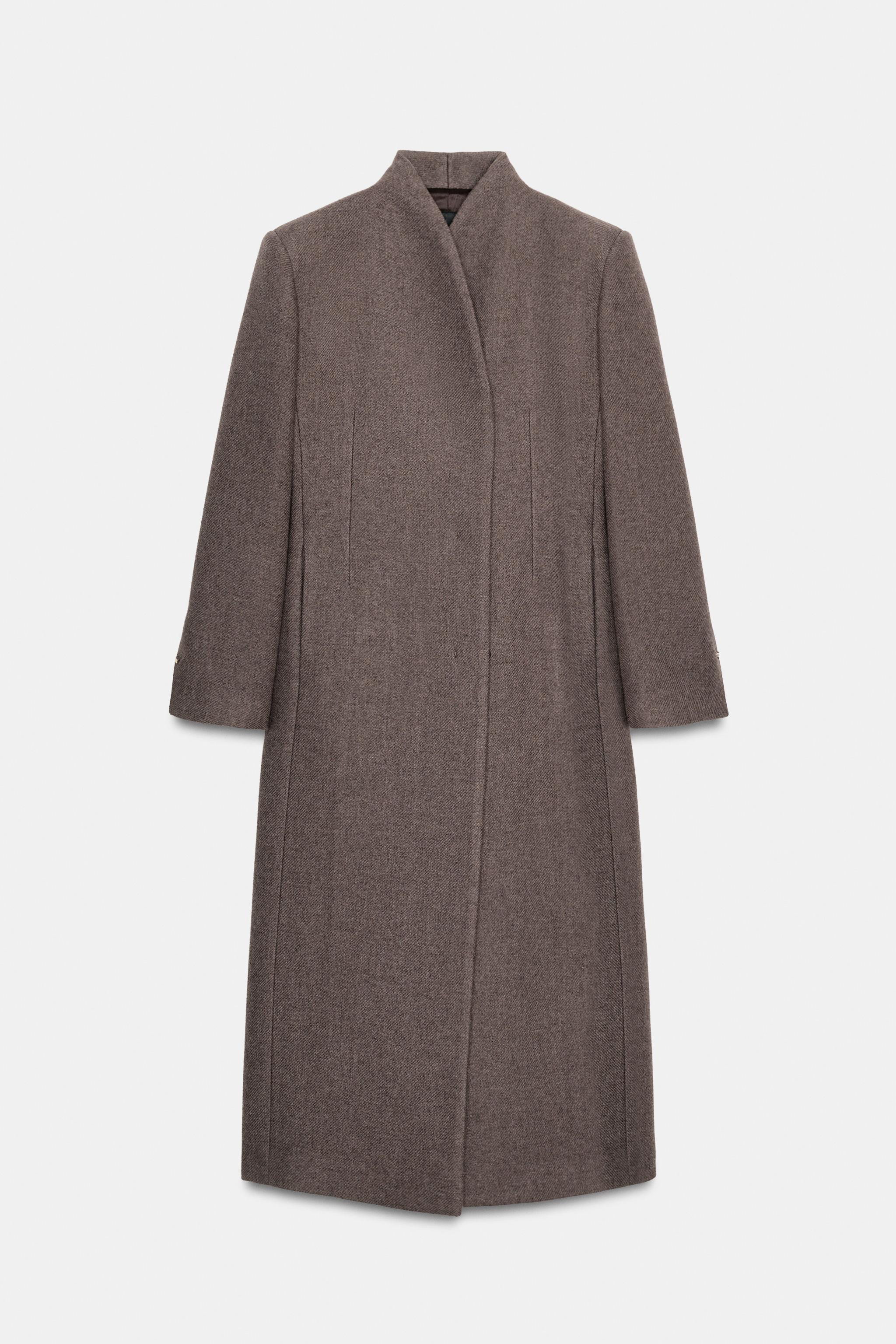 MANTECO WOOL COAT ZW COLLECTION LIMITED EDITION | Zara UK