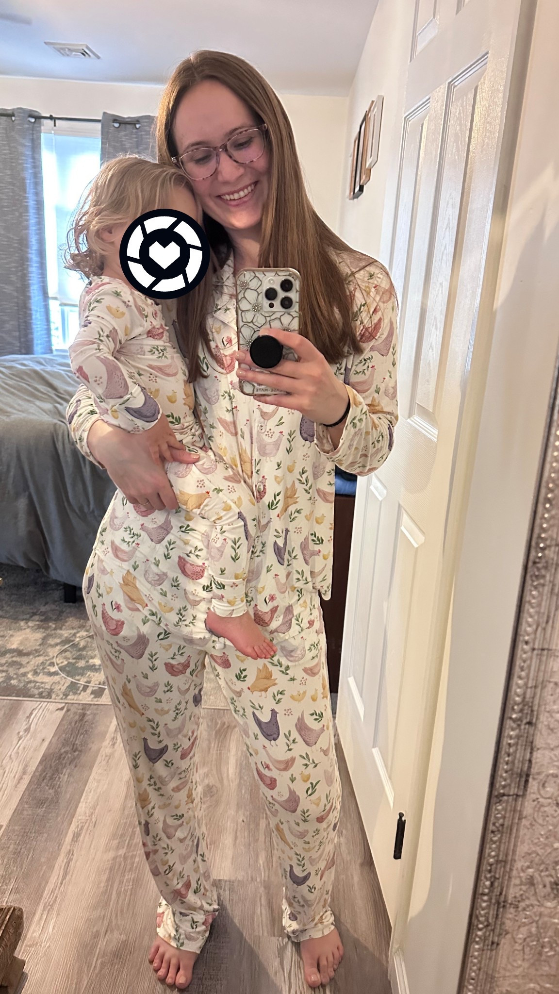  matching chick Jammie’s with my daughter 🐥  She thought it was so funny that she was matching mommy. This pattern is so funny for the spring and beyond comfortable 



#LTKBaby #LTKKids #LTKmomlife