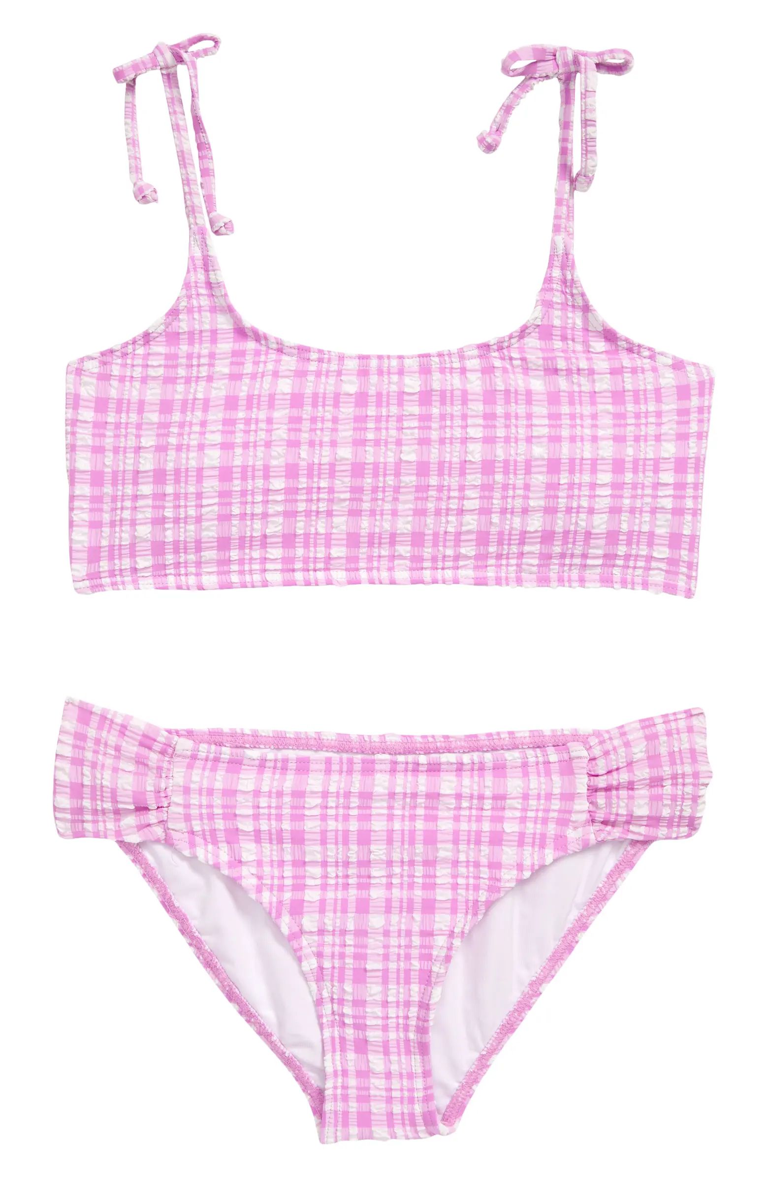 Kids' Checkin' the Waves Two-Piece Swimsuit | Nordstrom