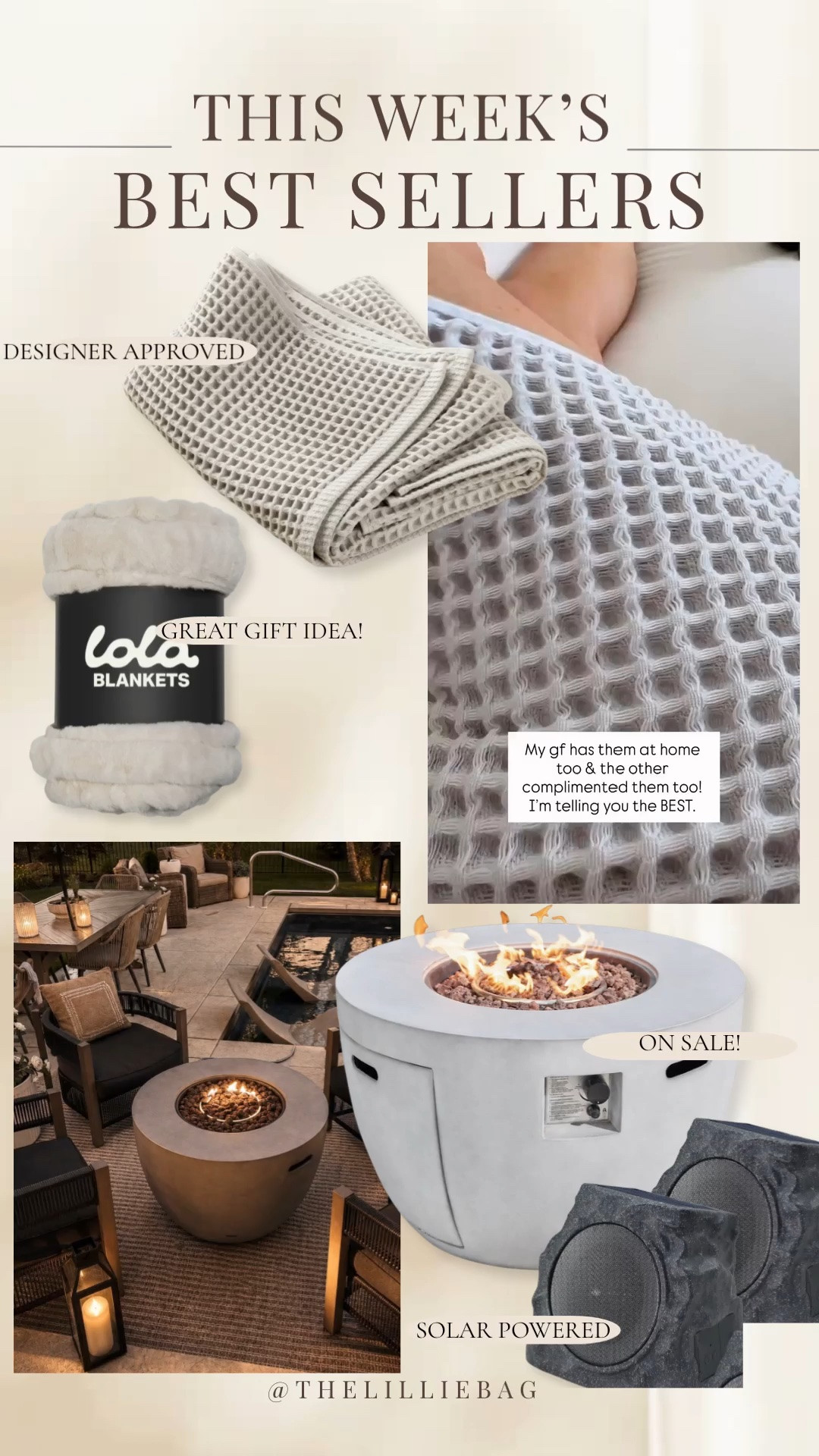 Best seller home finds this week!
• waffle knit bath towels
• cozy Lola blanket 
•outdoor fireplace 

Outdoor living. Patio decor. Fire pit. Outdoor dining. Patio set. Bathroom. Home.

#LTKSeasonal #LTKSaleAlert #LTKHome