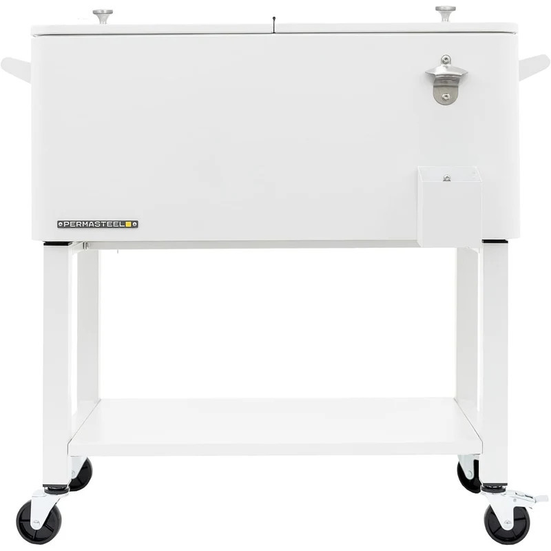 Permasteel 80-Qt Outdoor Patio Cooler with Removable Basin - N/A | Overstock