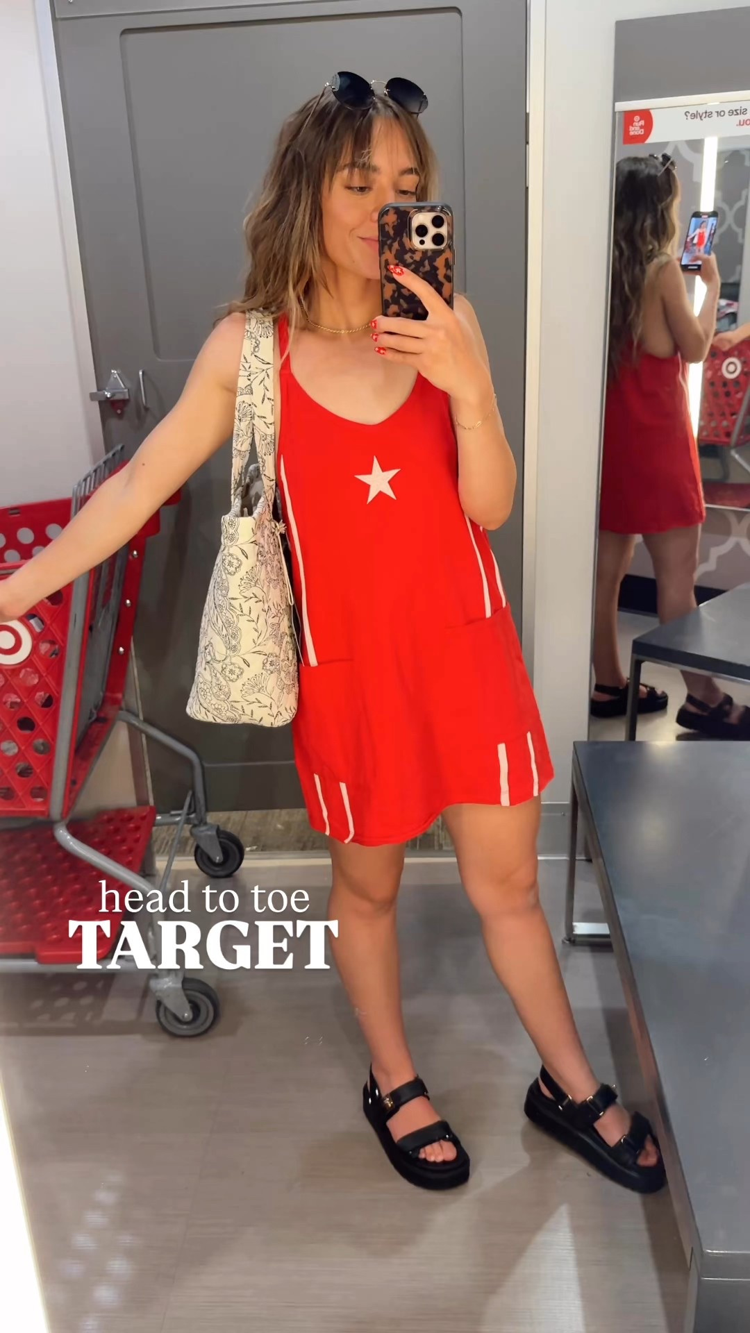 Had to style this mini dress! 