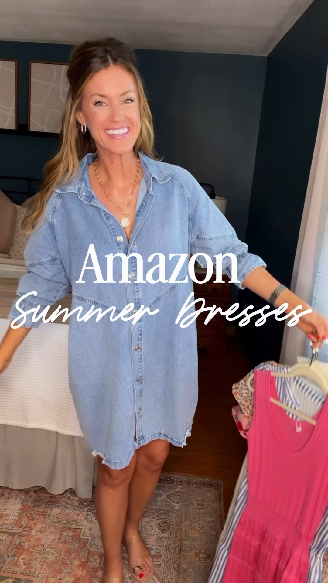Amazon dresses… wearing size small in all styles

#LTKSeasonal #LTKOver40