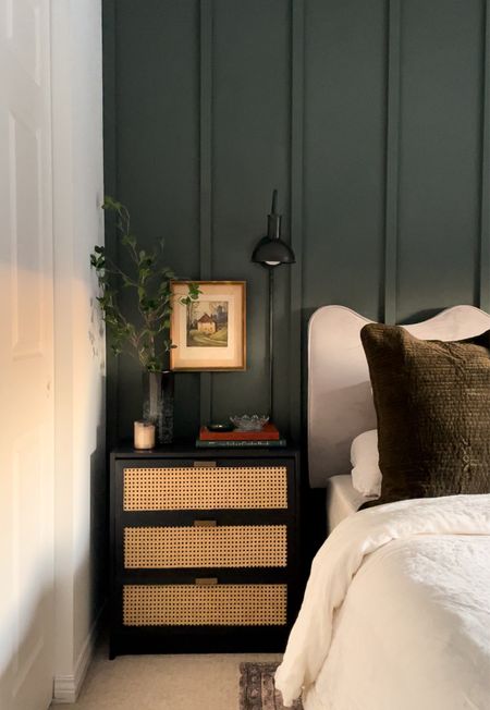 Chasing the sunlight in my bedroom. #bedroomdesign #vintagemoderndesign #cozybedroom #scallopedheadboard

#LTKhome