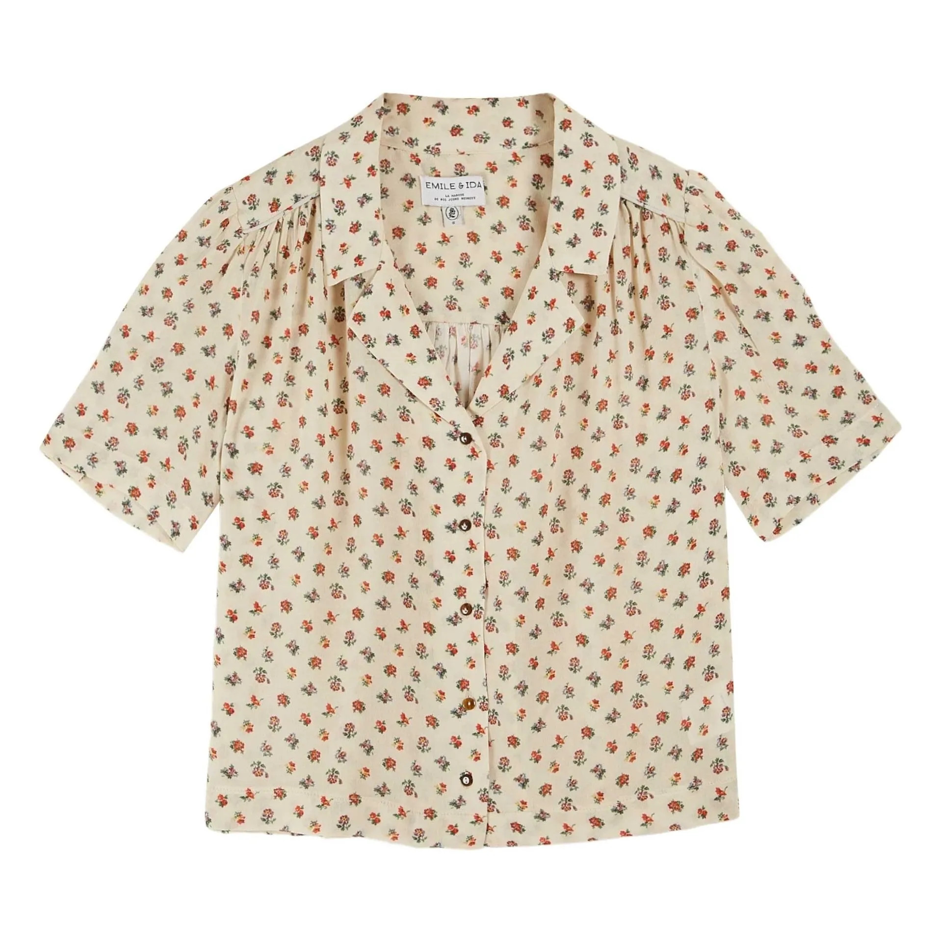 Boémie Printed Blouse | Red | Smallable