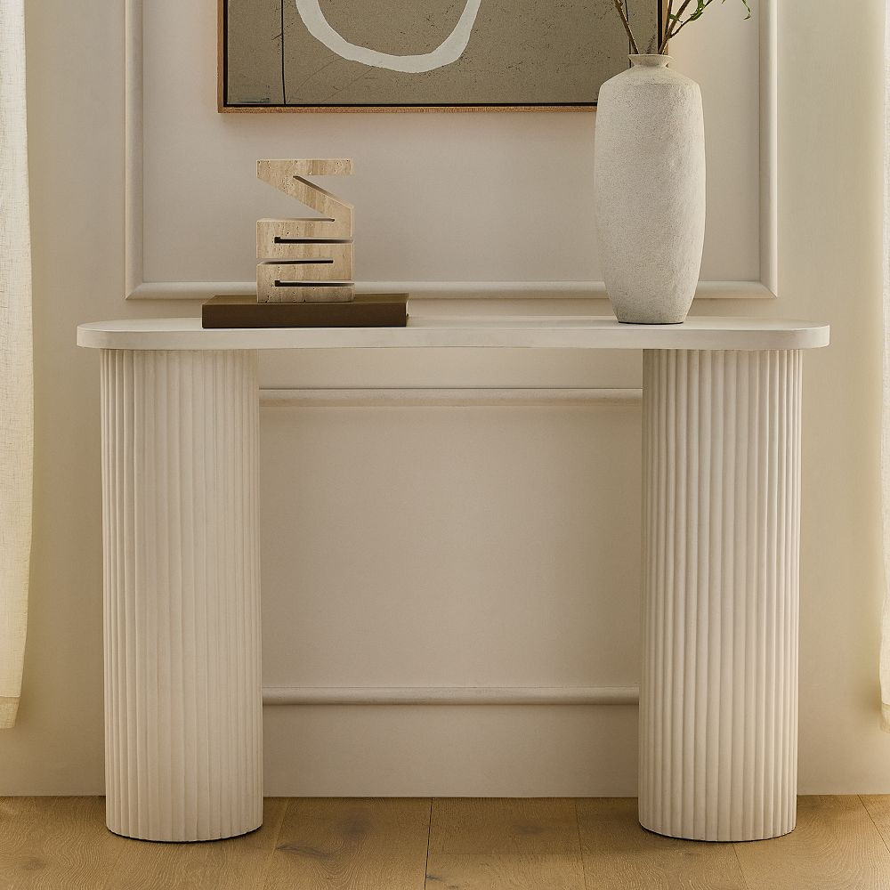Fluted Console Table (48") | West Elm (US)