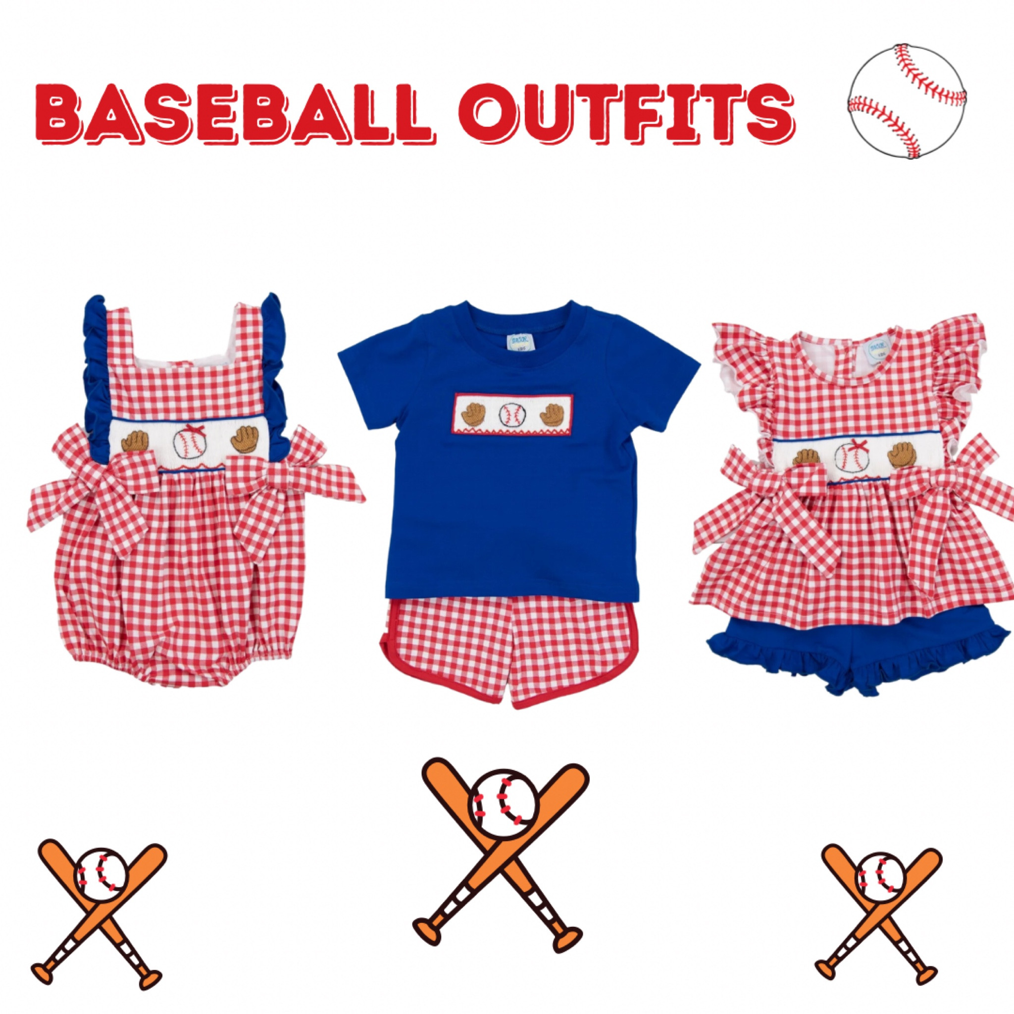 Baseball 
Baby
Smock
Baby boy
Baby girl
Baseball game
Baseball outfit
Baby clothes 

#LTKkids #LTKbaby #LTKfit