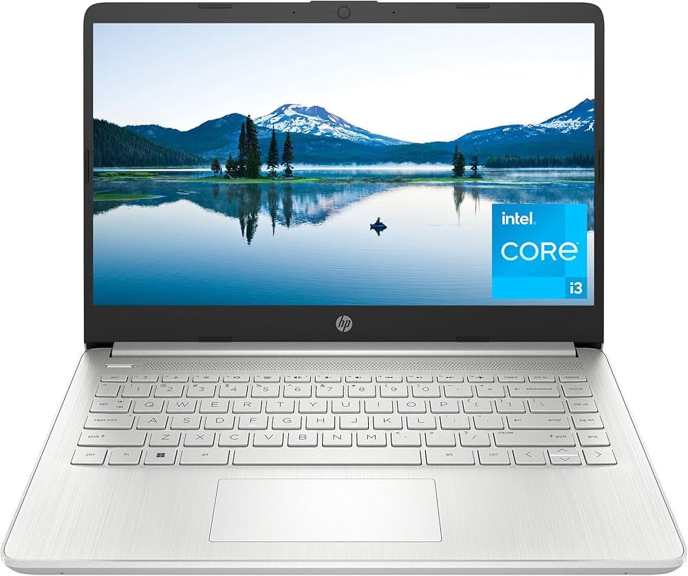 HP 14 inch Laptop, HD Display, 12th Generation Intel Core i3-1215U, 8 GB RAM, 256 GB SSD, Intel U... | Amazon (US)