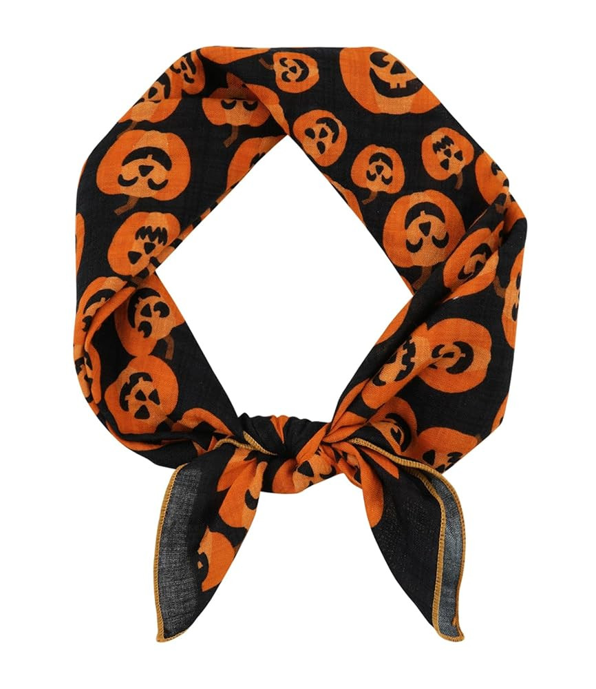 GERINLY Holiday Neckerchief Festival Print Square Scarf Fashion Head Wrap Ponytail Accessories fo... | Amazon (US)