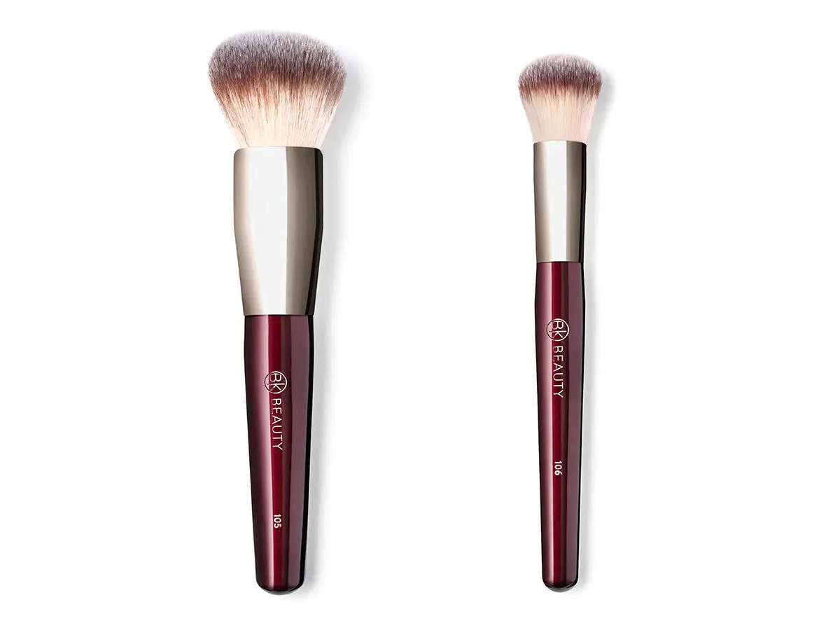 Large Buffer & Round Foundation Brush Set | Nordstrom | Nordstrom