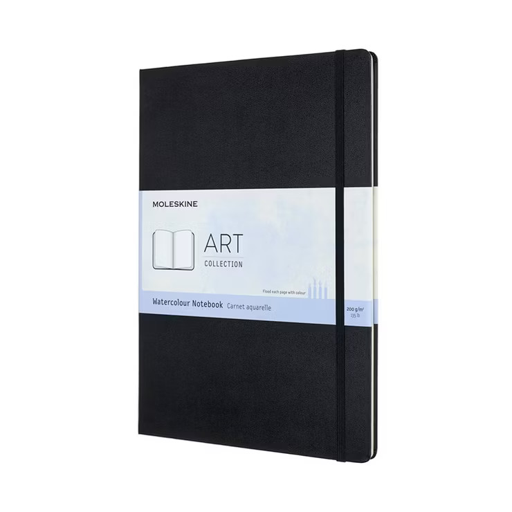 Moleskine Art Watercolor Notebook A4 Black | Target