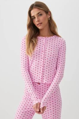 HUSHKNIT Rib Lounge Cardigan | Ardene