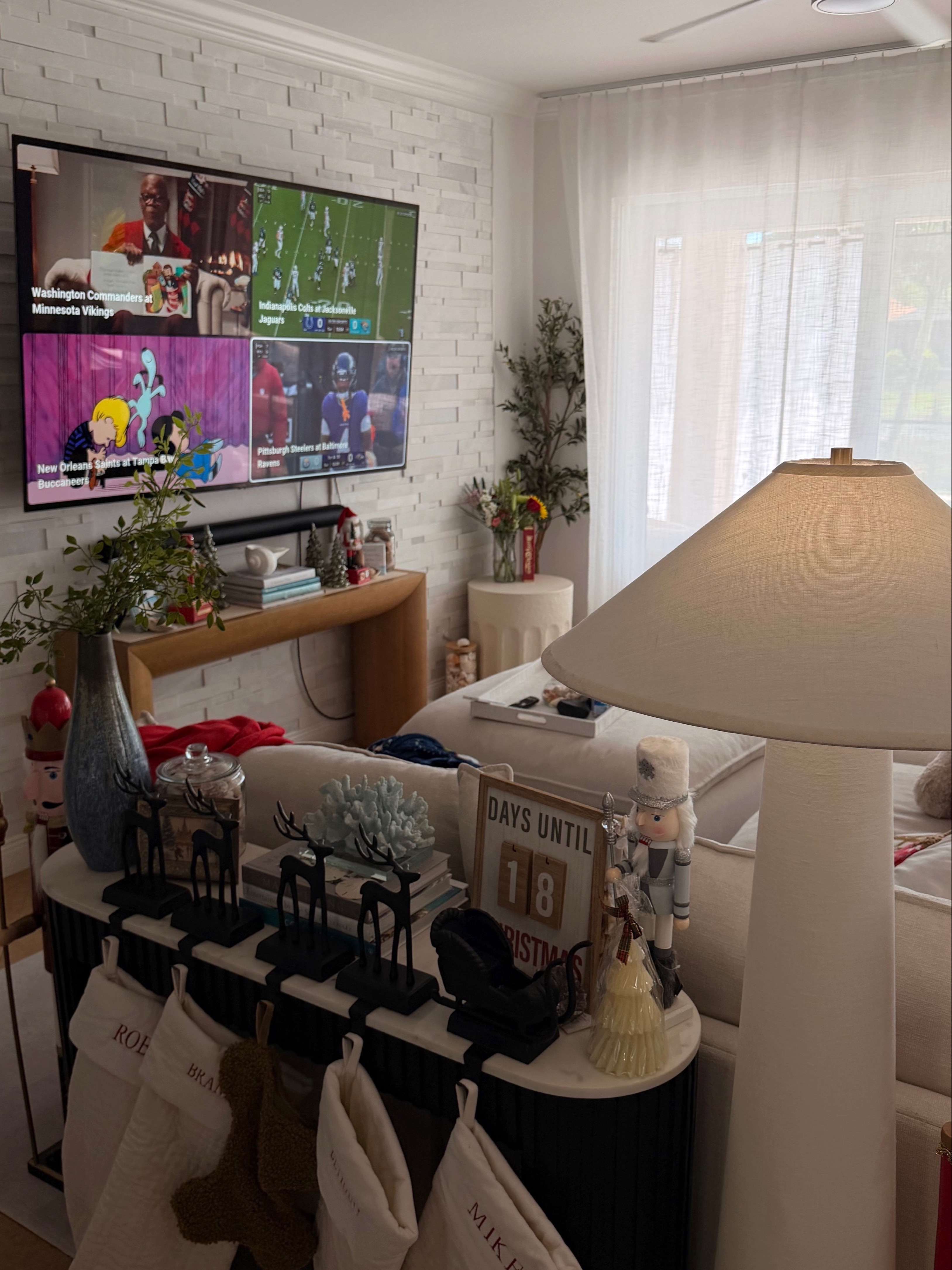 loving our lived in cozy christmas decor for the living room. linking some of the countdown to christmas decor piece's I'm loving plus most of our living room decor  

 #LTKHoliday #LTKHome