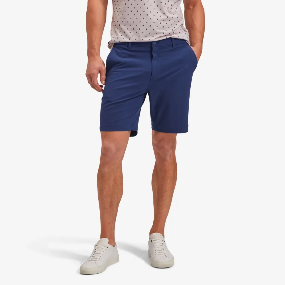 Navy Solid Helmsman Shorts - Mizzen+Main | Mizzen + Main