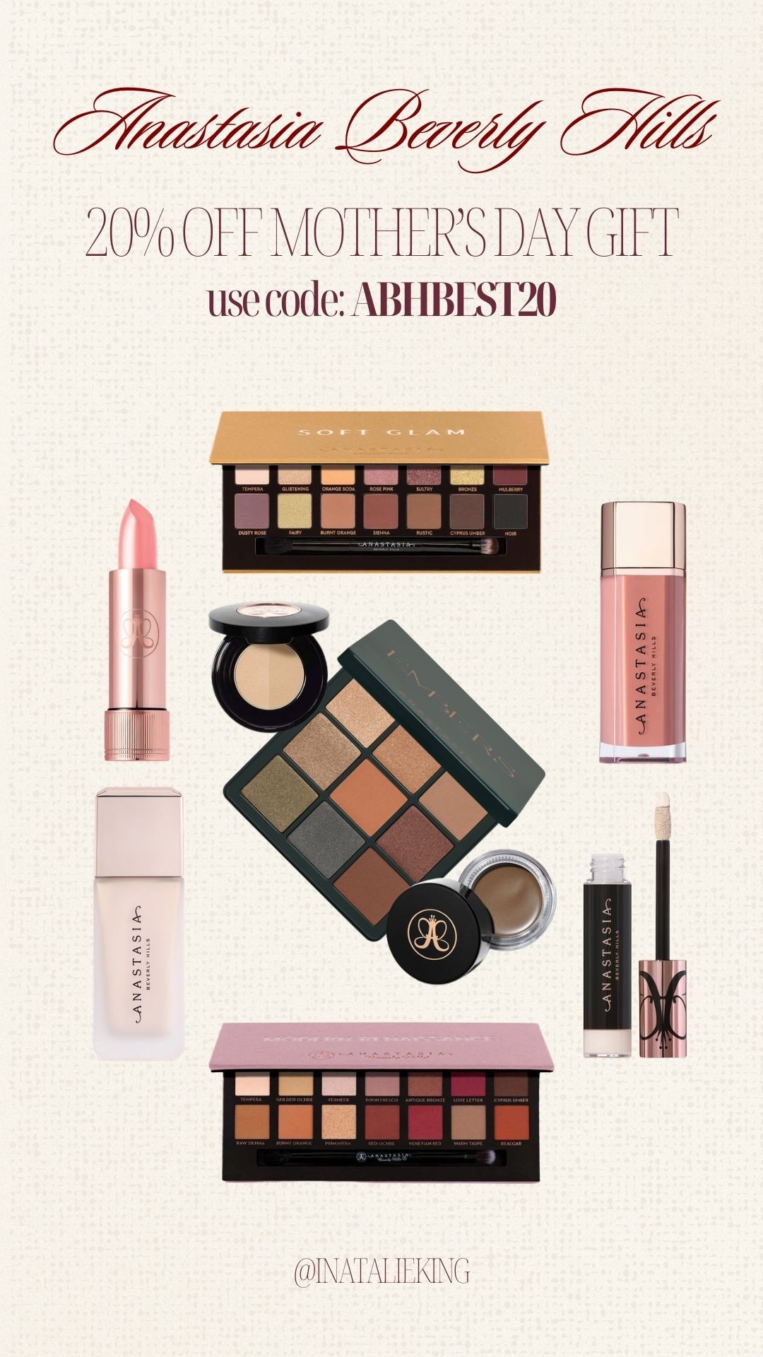 Enjoy 20% off ABH Best-Sellers for Mother’s Day! Use code: ABHBEST20

#LTKMothersDay #LTKSaleAlert #LTKBeauty