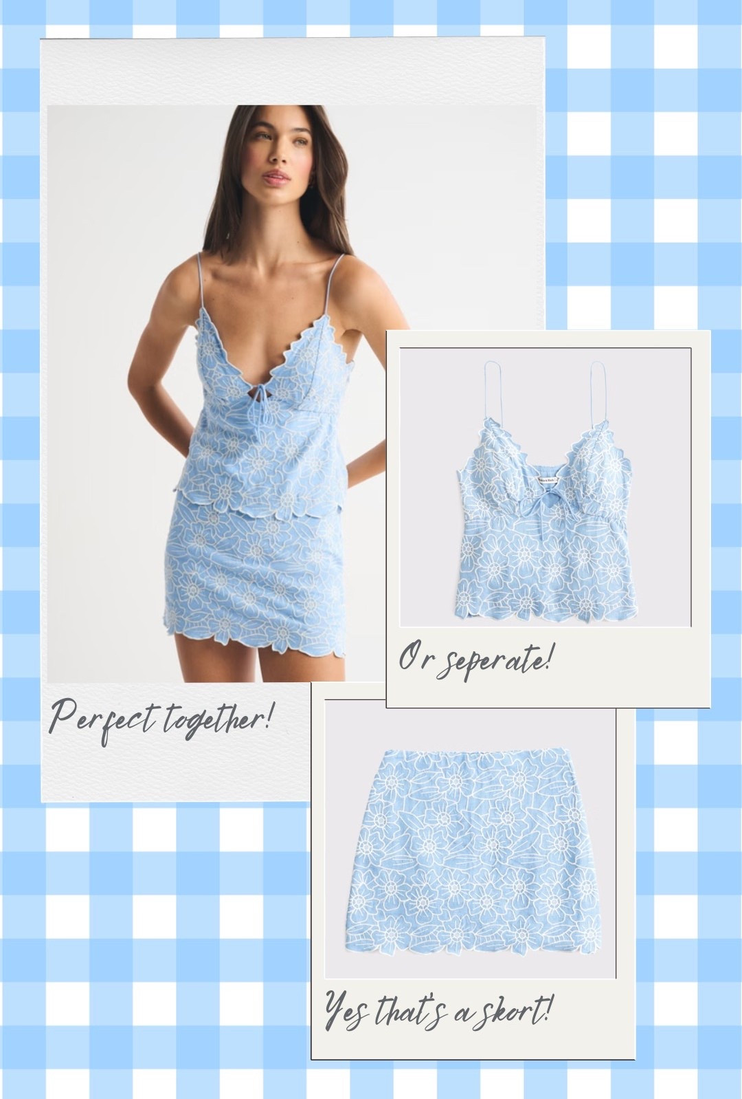 That flower detail is so pretty! And yes that an @abercrombie skort!! 👏🏼👏🏼

#LTKfindsunder100 #LTKstyletip #LTKsalealert