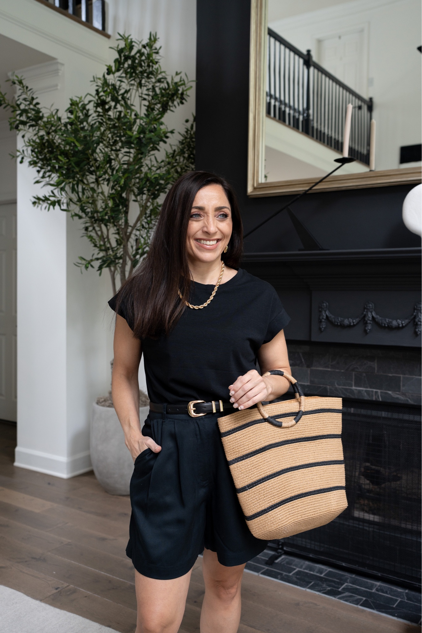 This bag, this tshirt, these shorts….a perfect summer outfit! House of Valentina, Summer outfit ideas, straw tote bag

#LTKItBag #LTKSeasonal #LTKStyleTip