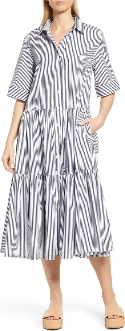 Women's Tiered Shirtdress | Nordstrom