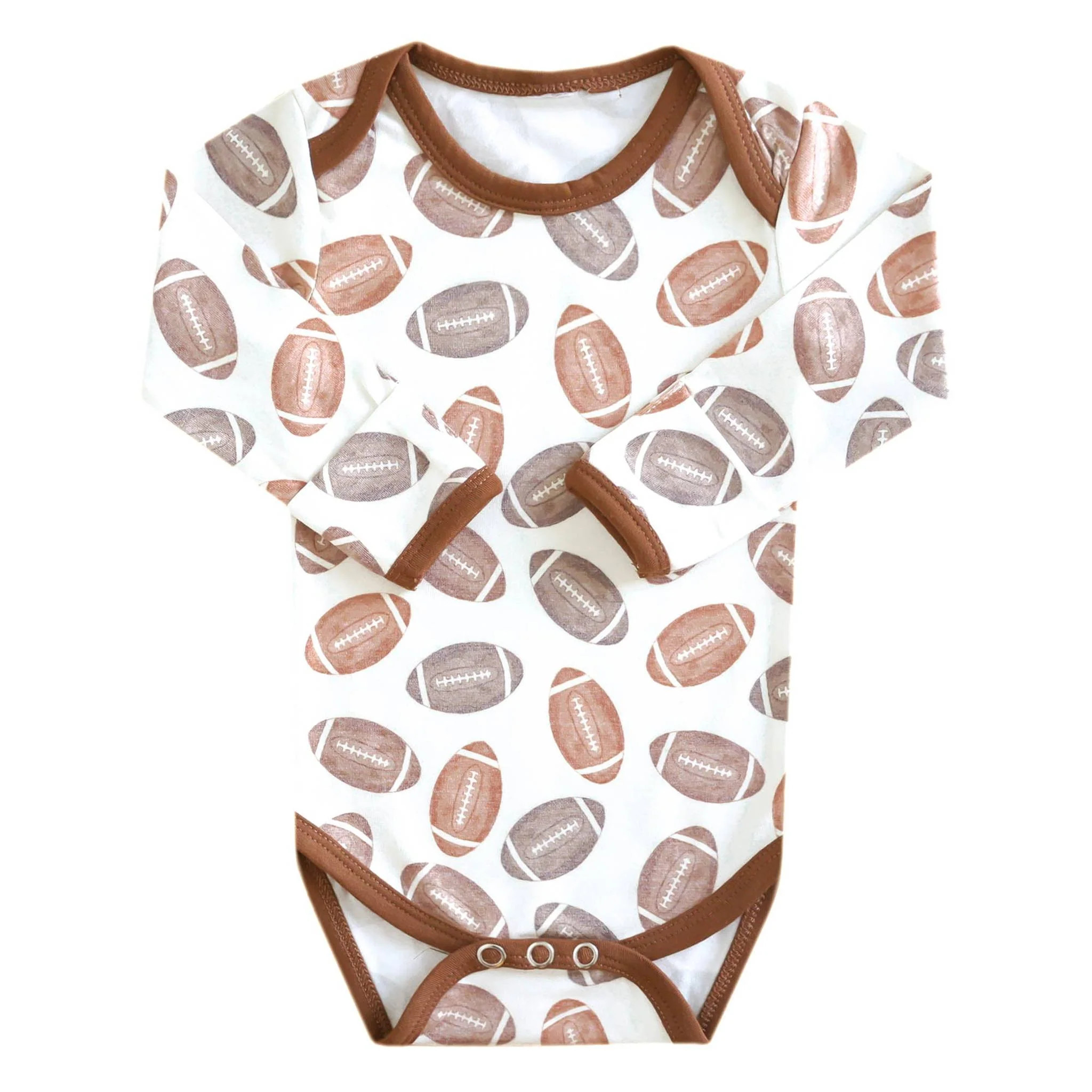 Long Sleeve Bodysuit | Copper Pearl