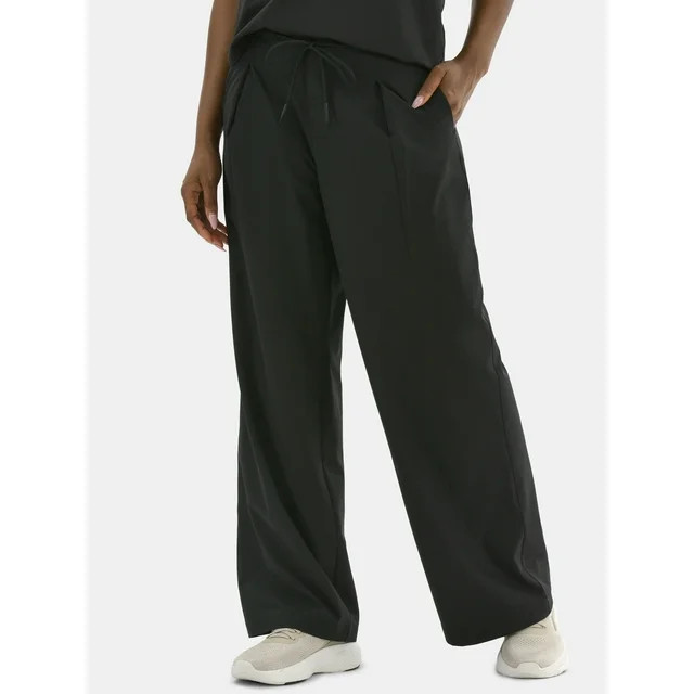Avia Women's FeatherStretch Pleated Trousers, Sizes XS-XXXL | Walmart (US)