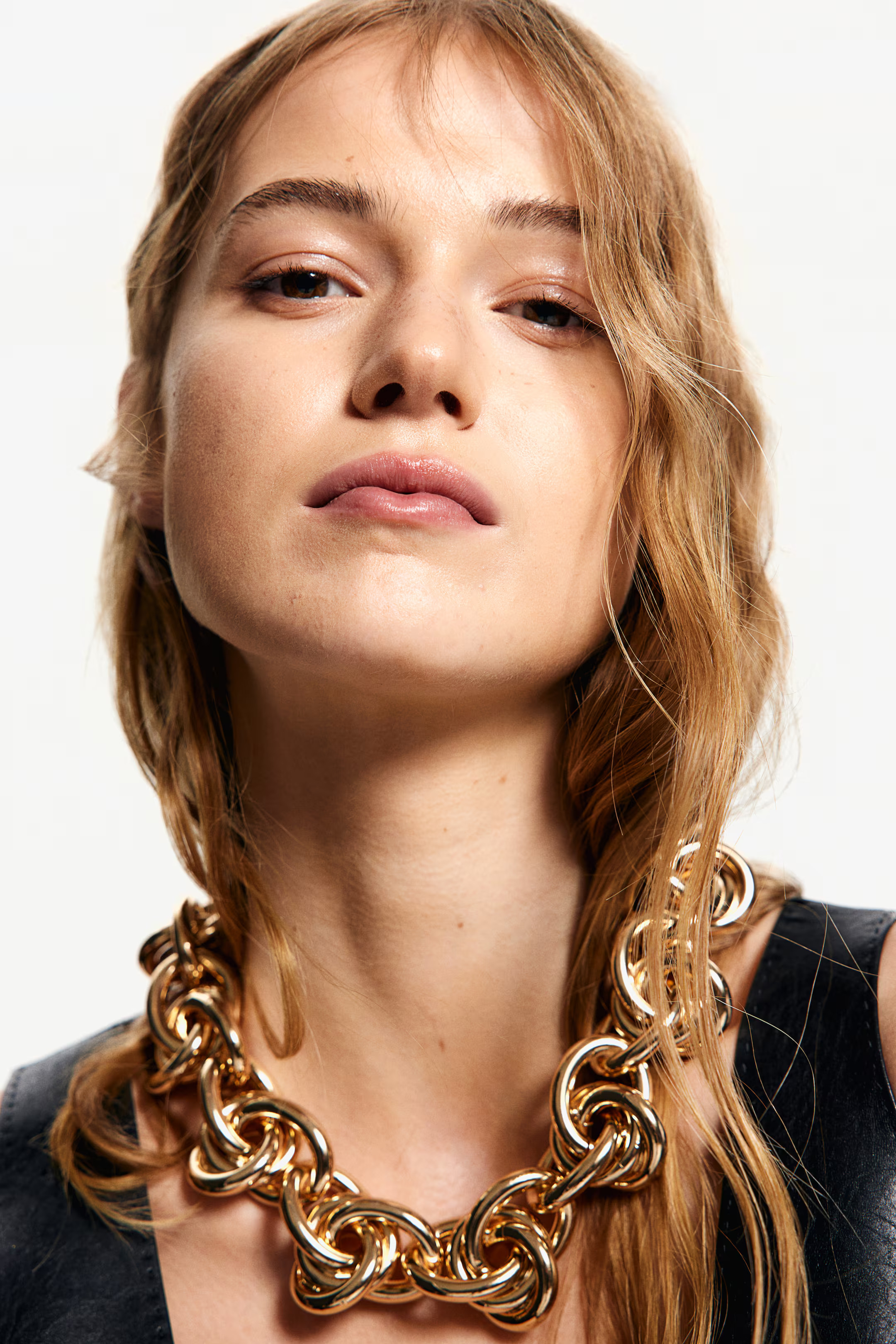 Knot-Detail Chain Necklace - Gold-colored - Ladies | H&M US | H&M (US + CA)
