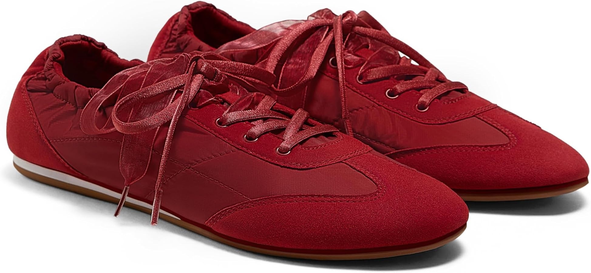 VIVAIA Yancy Round-Toe Jogger Re-Nylon Sneakerina Old Money Style | Amazon (US)