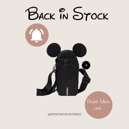 Back in stock. Don’t miss out
Mickey water bottle holder 

#LTKGiftGuide #LTKfindsunder100