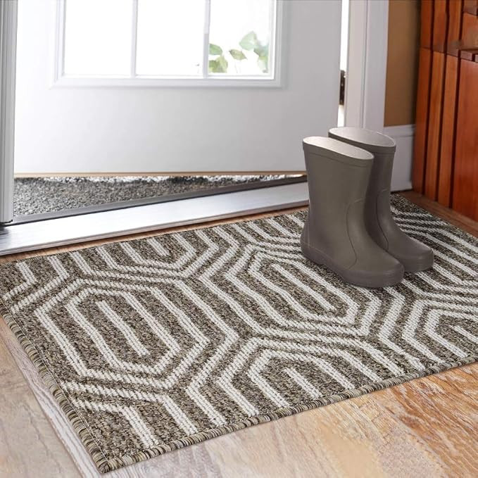 Indoor Doormat 32"x 48", Absorbent Front Back Door Mat, Rubber Backing Non Slip Floor Mats Inside... | Amazon (US)