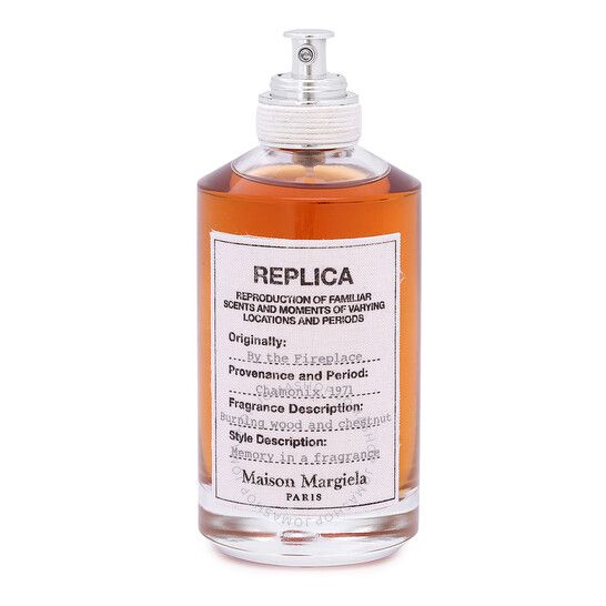 Maison Margiela Men's Replica By The Fireplace EDT Spray 3.4 oz Fragrances 3614270562112 | Jomashop.com & JomaDeals.com
