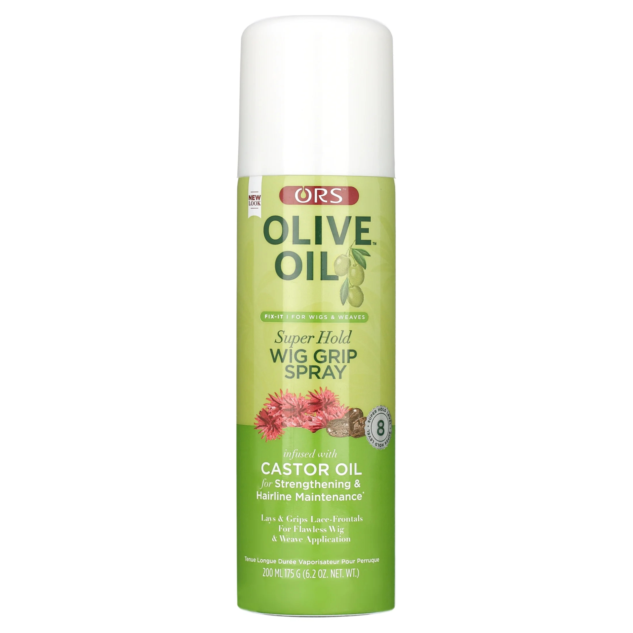 ORS Olive Oil Fix-It Super Hold Wig Grip Spray for Wigs & Weaves, Grips & Holds Lace-Frontals, 6.... | Walmart (US)