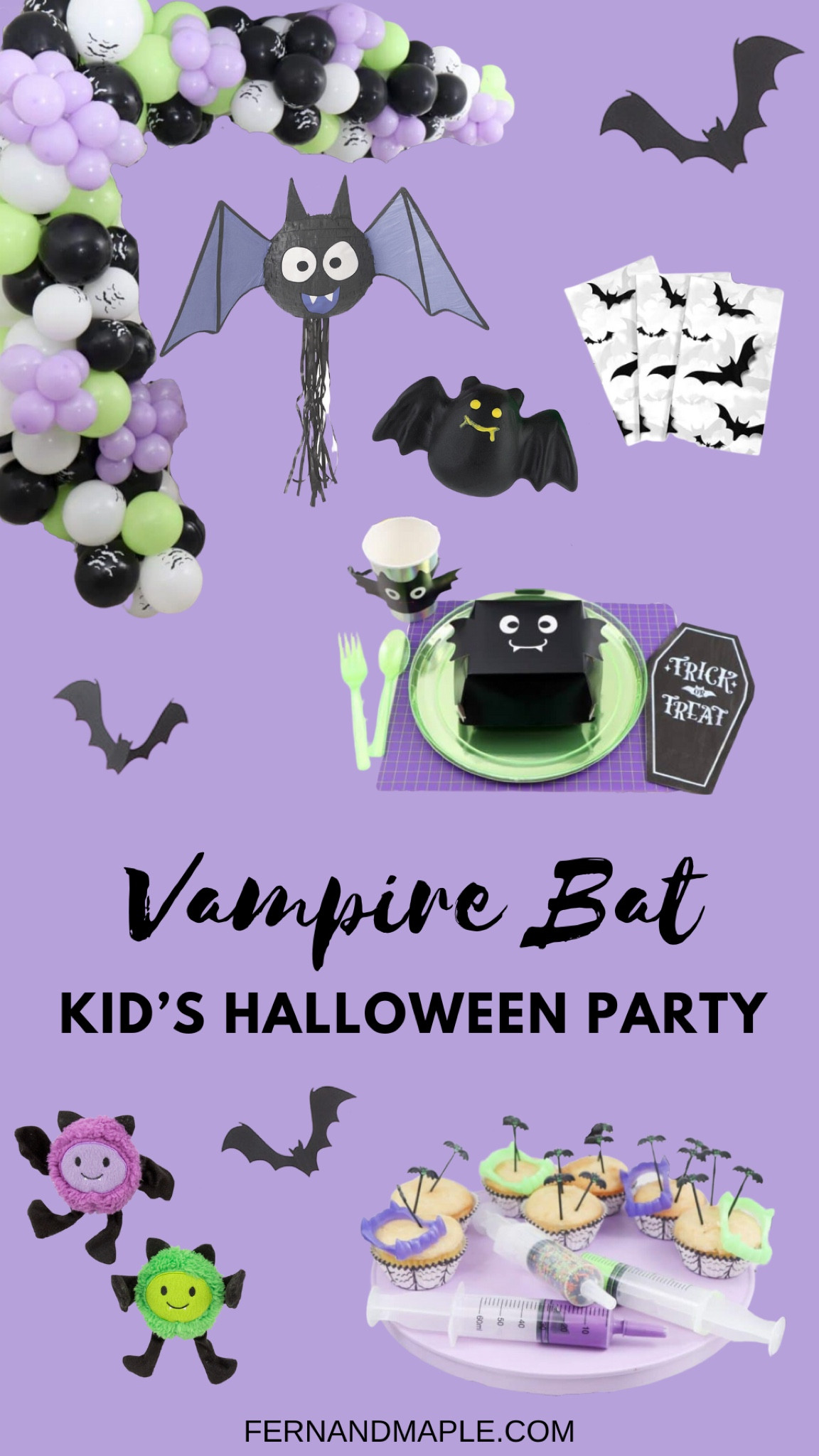 Set up the cutest little Vampire Bat Kid’s Halloween Party- a not-so-scary theme that’s perfect for younger kids!

#LTKparties #LTKhome #LTKHalloween