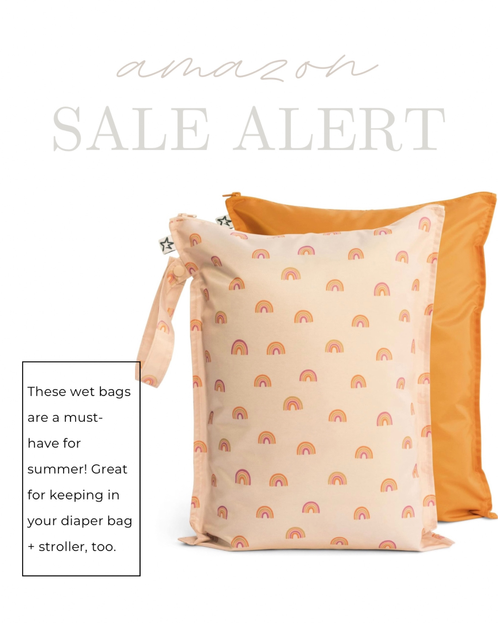 These wet bags are a summer essential! Great for wet swimsuits — but also really handy to keep in your diaper bag or stroller for messy accidents. Love when a wet bag is stylish, too 😍

#LTKsalealert #LTKbaby #LTKkids