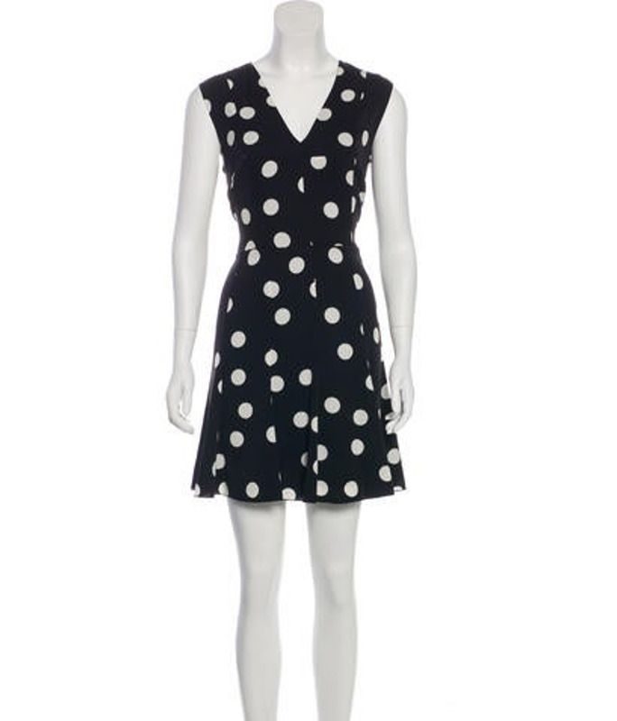 Dolce & Gabbana Polka Dot Sleeveless Mini Dress Black Dolce & Gabbana Polka Dot Sleeveless Mini Dress | The RealReal