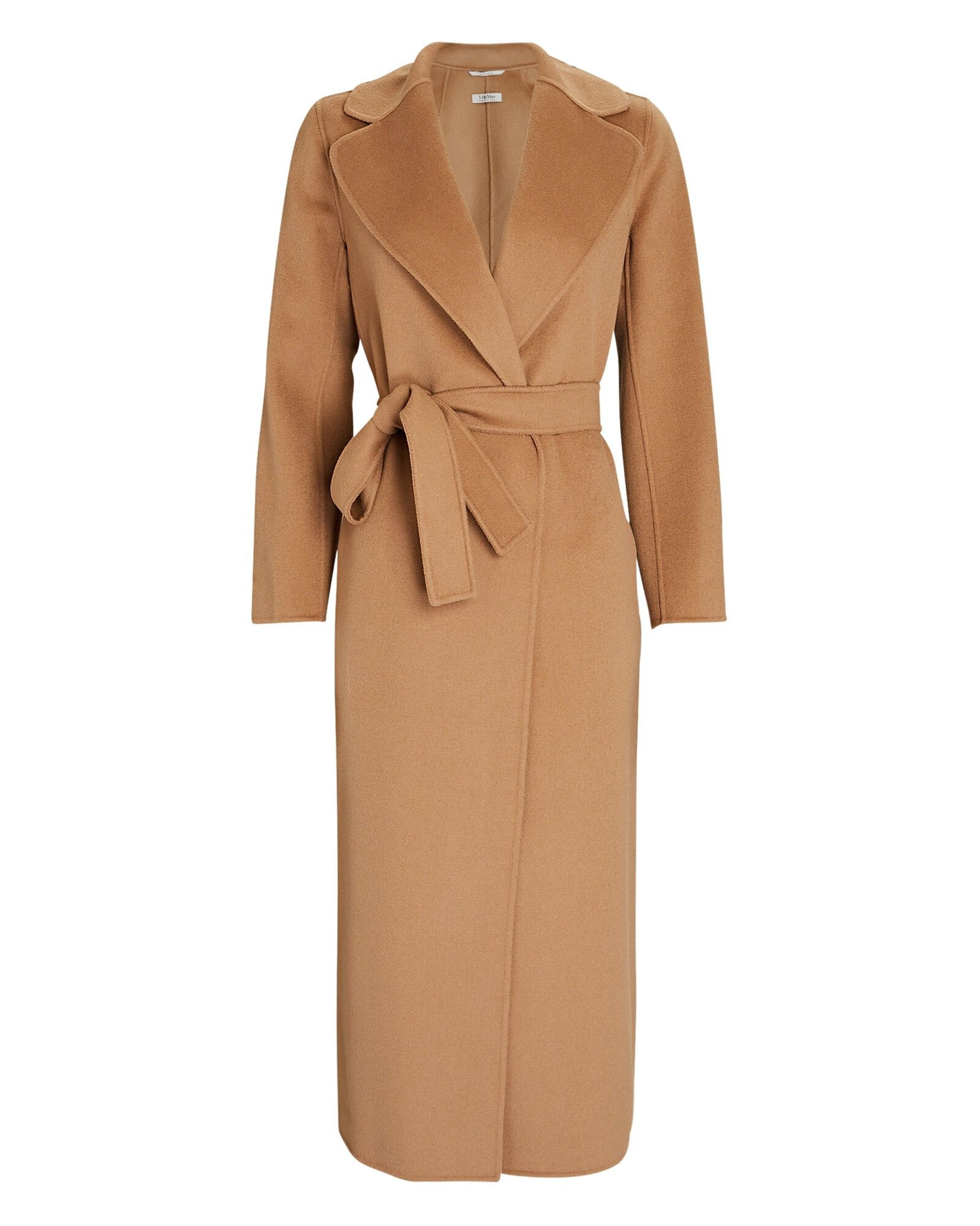 Poldo Virgin Wool Wrap Coat | INTERMIX