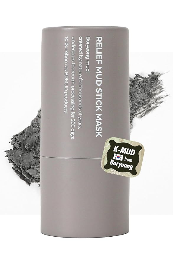 BRMUD Relief Mud Stick Mask - ATEEZ Pick 3-Minute Gently Exfoliating Pore Clay Stick Mask with Bo... | Amazon (US)