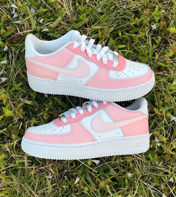 Light Pink Custom Air Force 1s Three Tone Air Force 1s Pink | Etsy | Etsy (US)