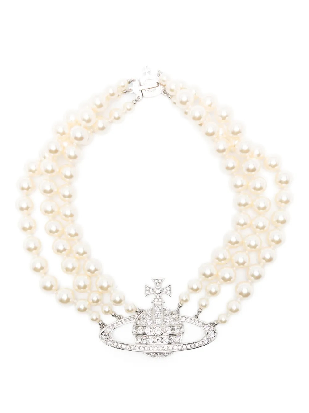 Orb pearl-detail necklace | Farfetch (BR)