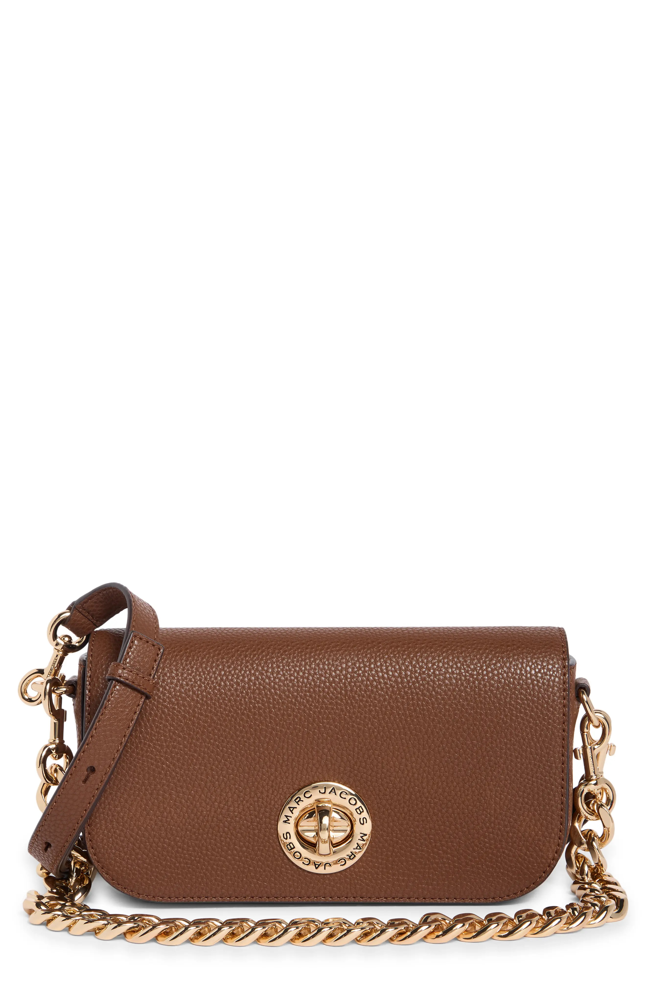 Marc Jacobs Signet Turnlock Chain Crossbody Bag in Black at Nordstrom Rack | Nordstrom Rack