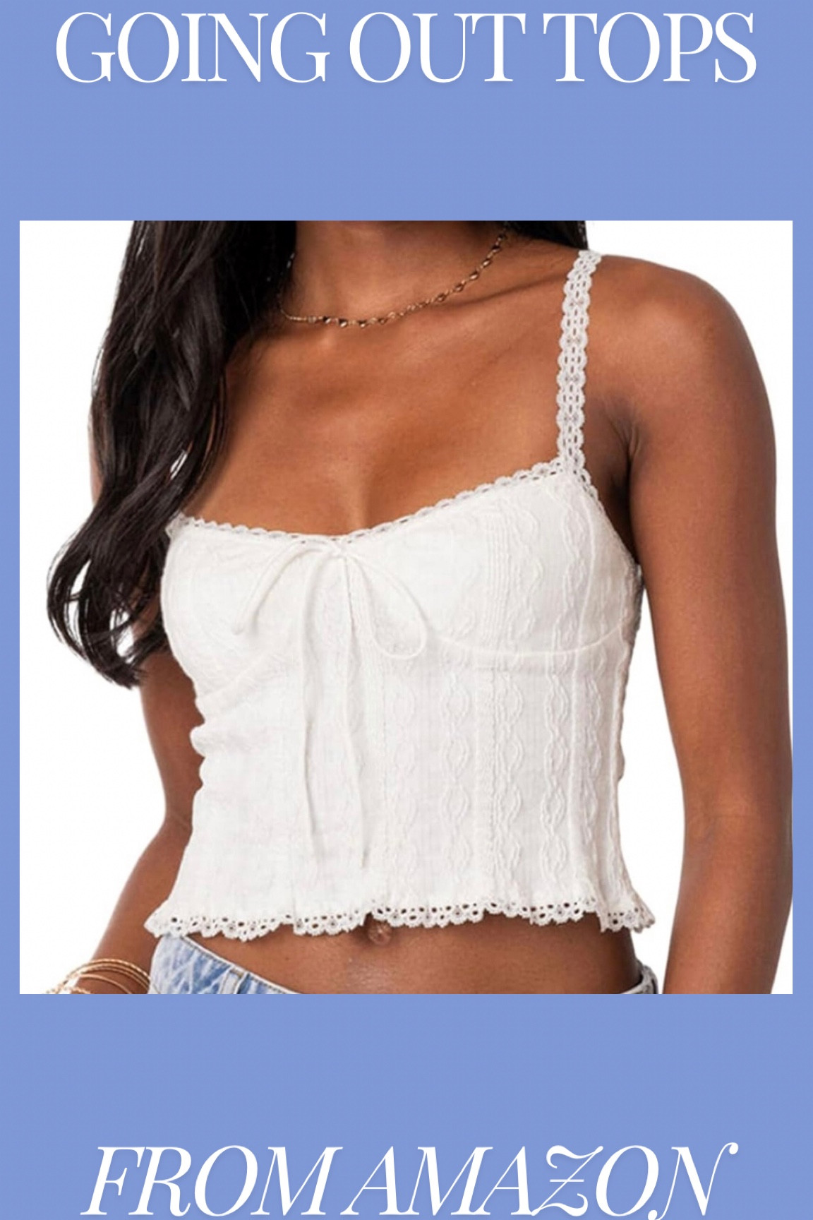 going out top from amazon! skims dupe top. fitted going out top! super easy to throw on and pair with jeans for a night out in college or with the girls!!! would also be perfect for a dinner date night or going to grab drinks! 

#LTKFindsUnder50 #LTKU #LTKSeasonal