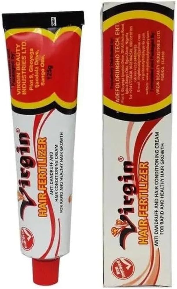 Virgin Hair Fertilizer New Improved! 125g by Virgin Hair | Amazon (US)