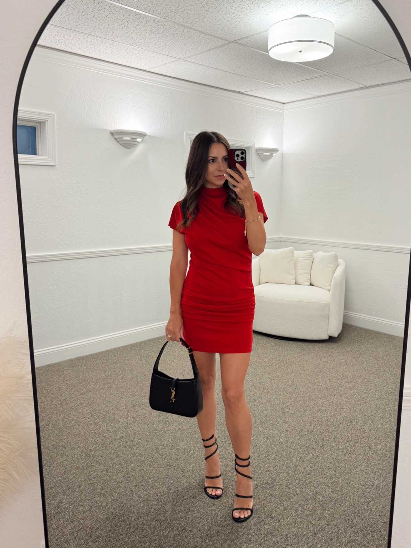 One of my favorite date night dresses now comes in several colors! Wearing size small
@Revolve dress - small
YSL bag
Rene Caovilla heels

Petite, date night outfit, red dress, summer outfit

#LTKootd #LTKSeasonal #LTKPetite