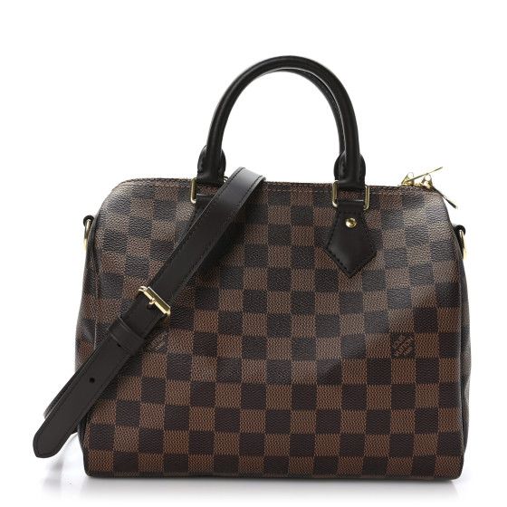 Damier Ebene Speedy Bandouliere 25 | FASHIONPHILE (US)