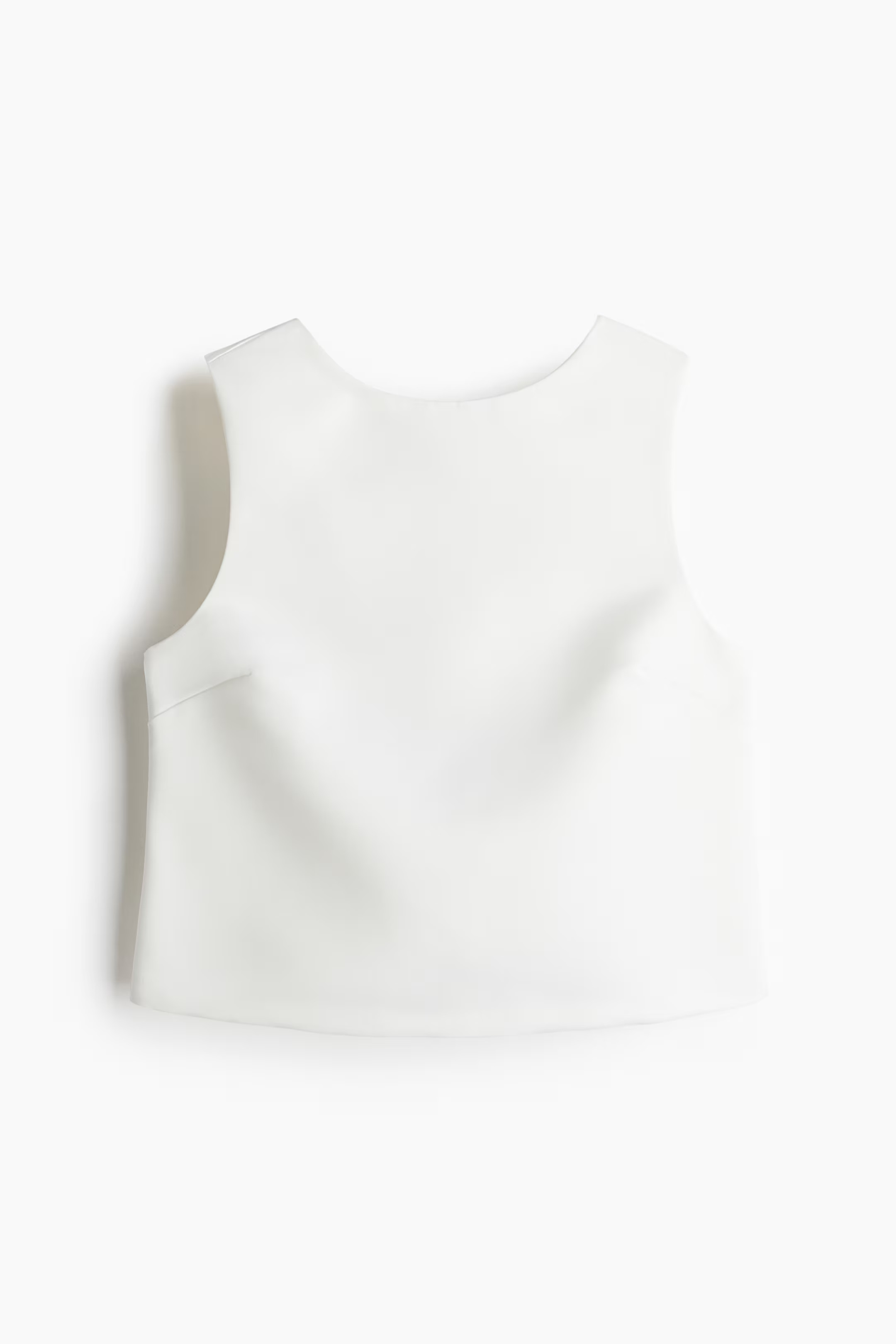 Bow-detail deep-back top | H&M (UK, MY, IN, SG, PH, TW, HK)