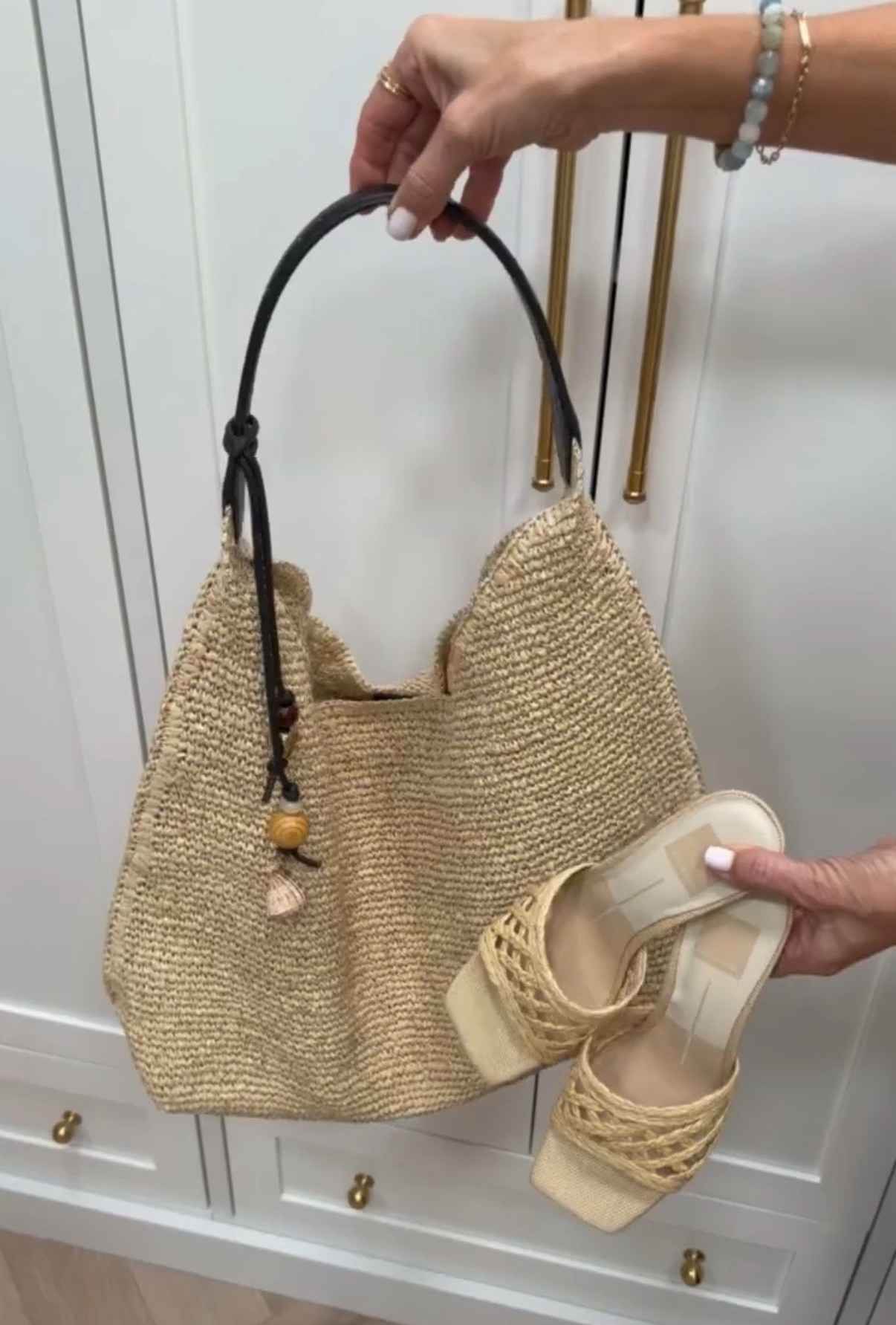 Raffia accessories for spring/summerr
-Heels are TTS 

#LTKTravel #LTKSeasonal #LTKgrwm