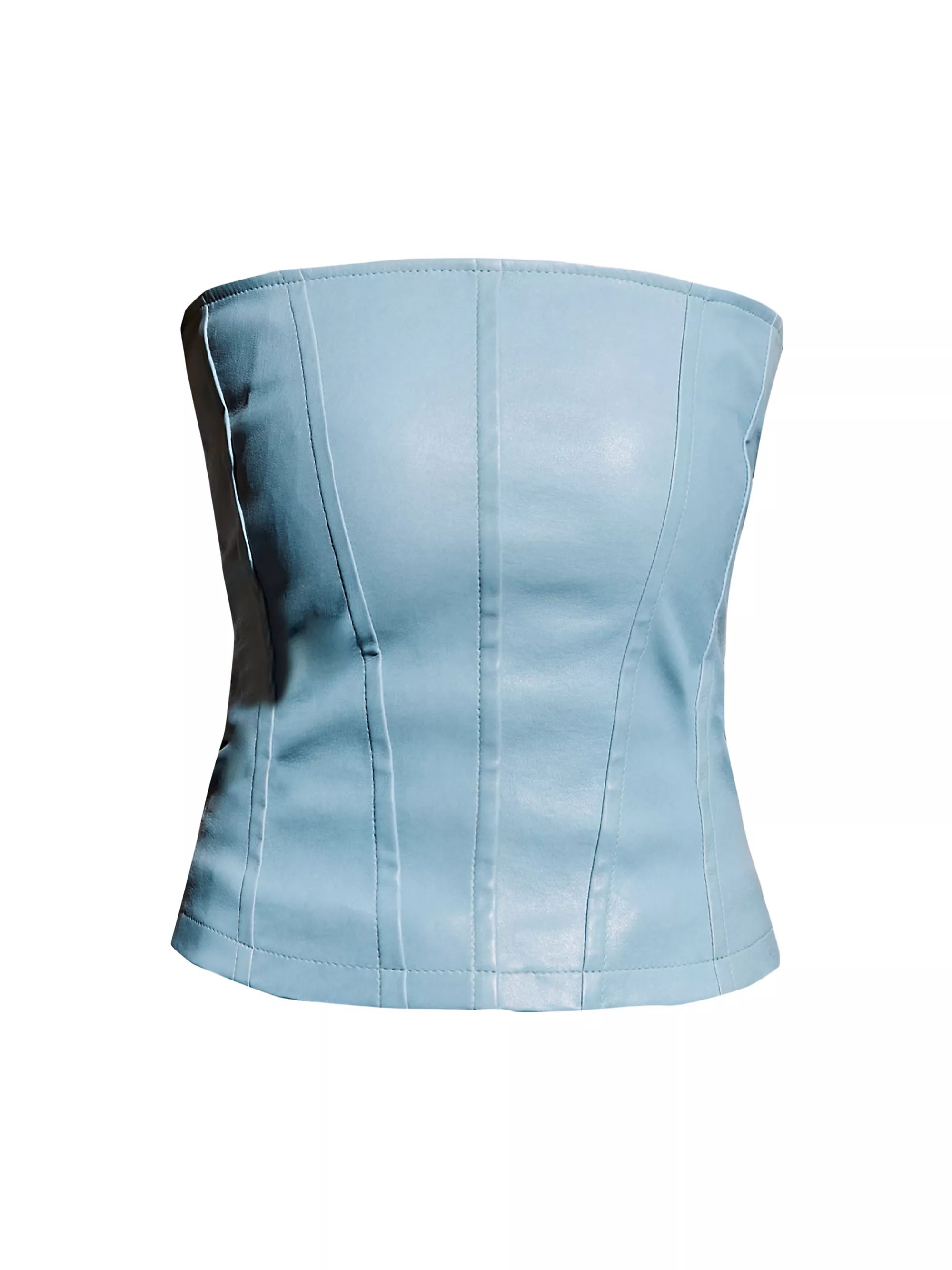 Archer Stretch Leather Bustier | Saks Fifth Avenue